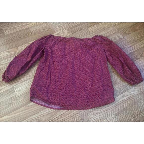 Maeve By Anthropologie Off The Shoulder Top Size Medium - Picture 8 of 9